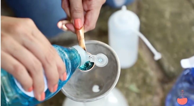 vinegar weed killer with dish soap