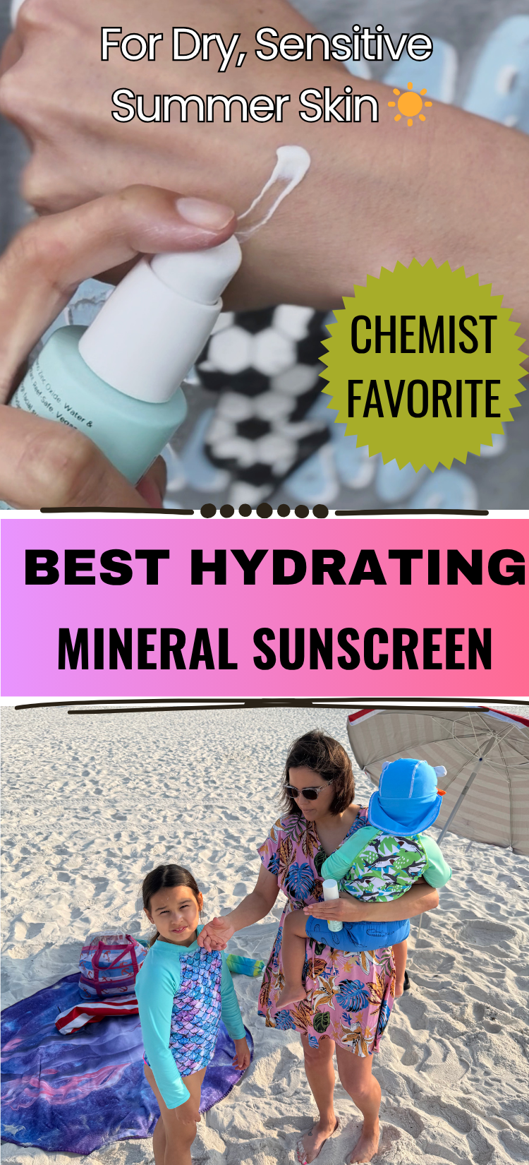 hydrating mineral sunscreen for your family
