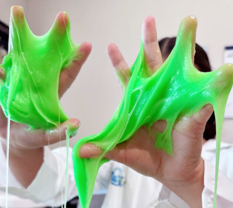 glow in the dark slime summer science