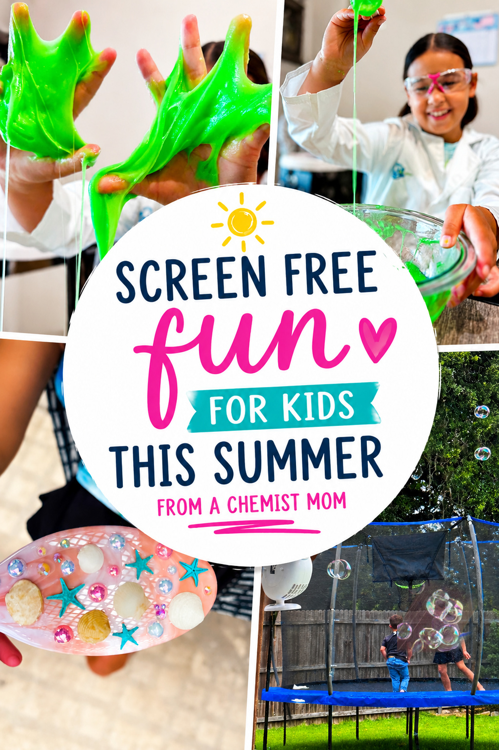 screen-free summer activities