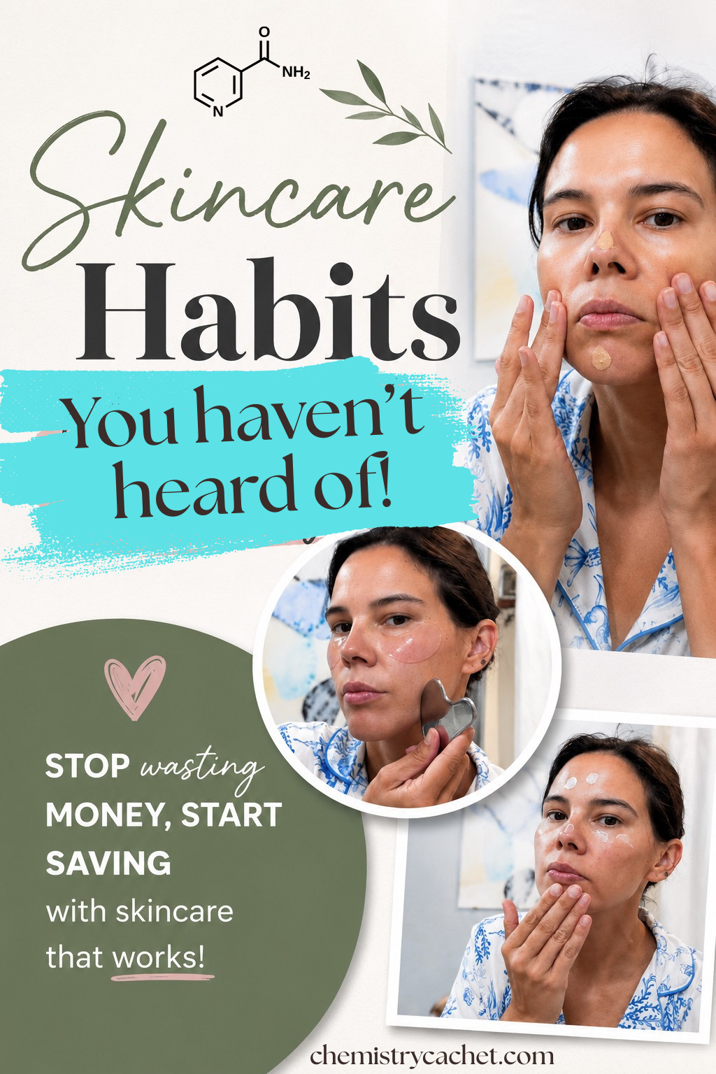 a chemist skincare habits