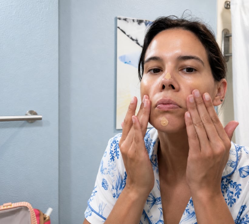 tinted spf moisturizer simple skincare habit
