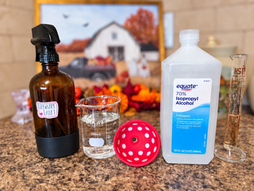 diy cleaning spray recipe ingredients