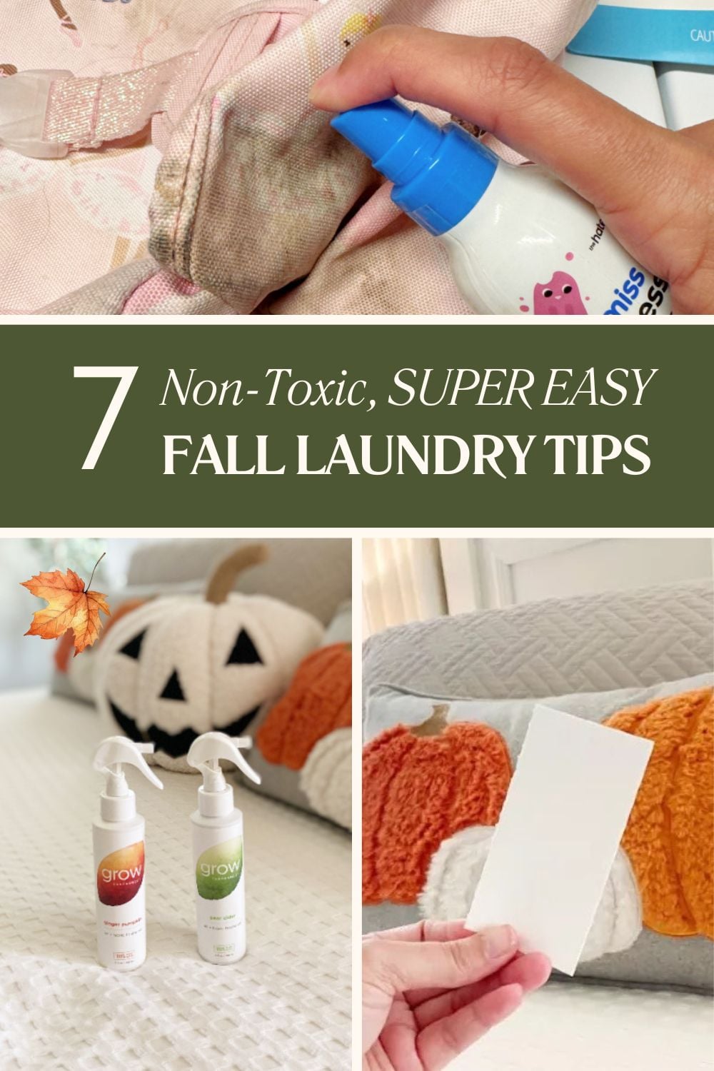 non toxic fall laundry