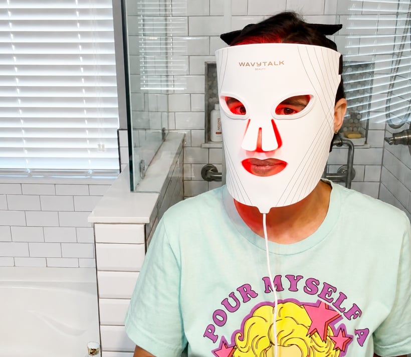 wavytalk red light mask